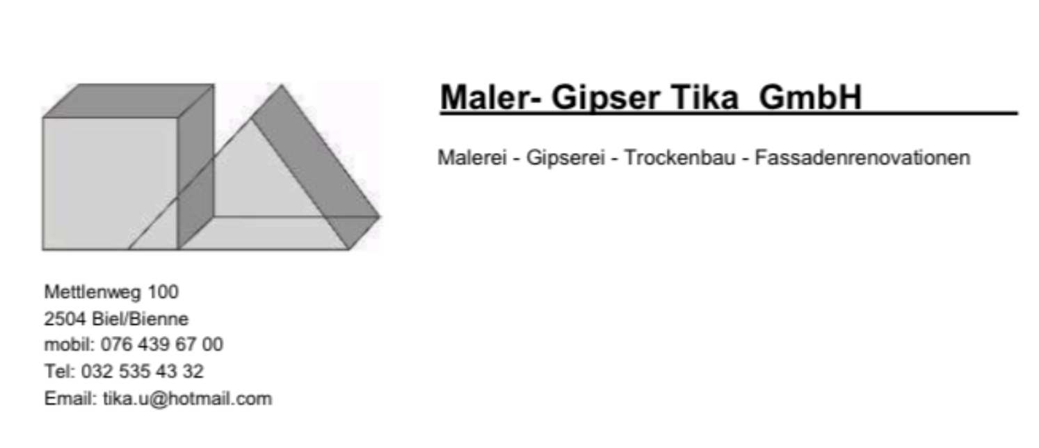 Maler Gipser Tika GmbH